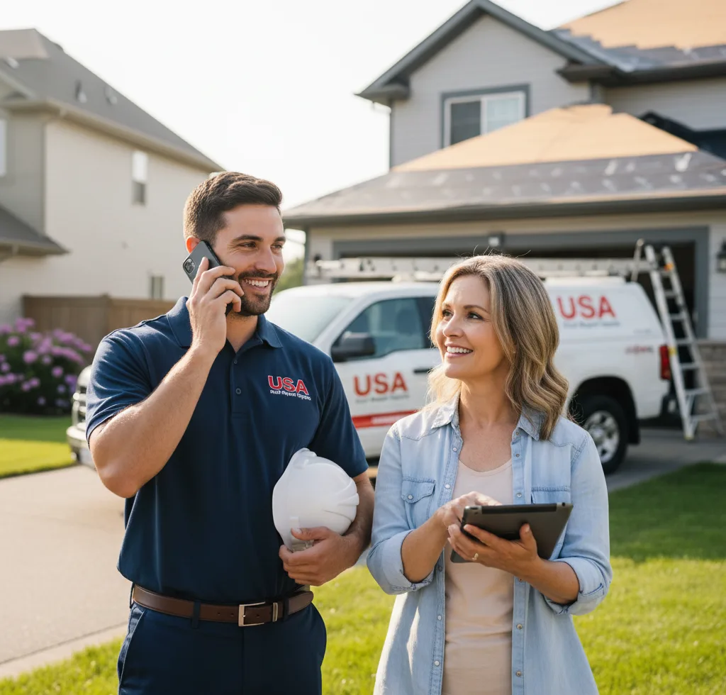 USA Roof Repair Experts customer support in Carrier Mills